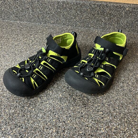 Keen Newport Black Sandals Little Kids Size 3 Summer Comfort Casual Sport Shoes - Picture 3 of 10